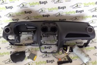 Conjunto de Airbags para Ford Fiesta Cinza